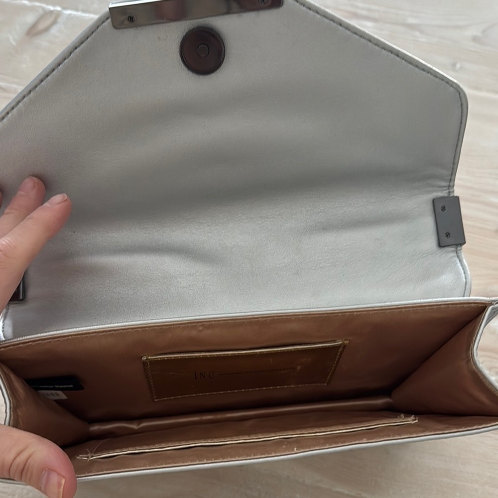 Elegant silver Chain Shoulder Bag - Picture 8 of 8